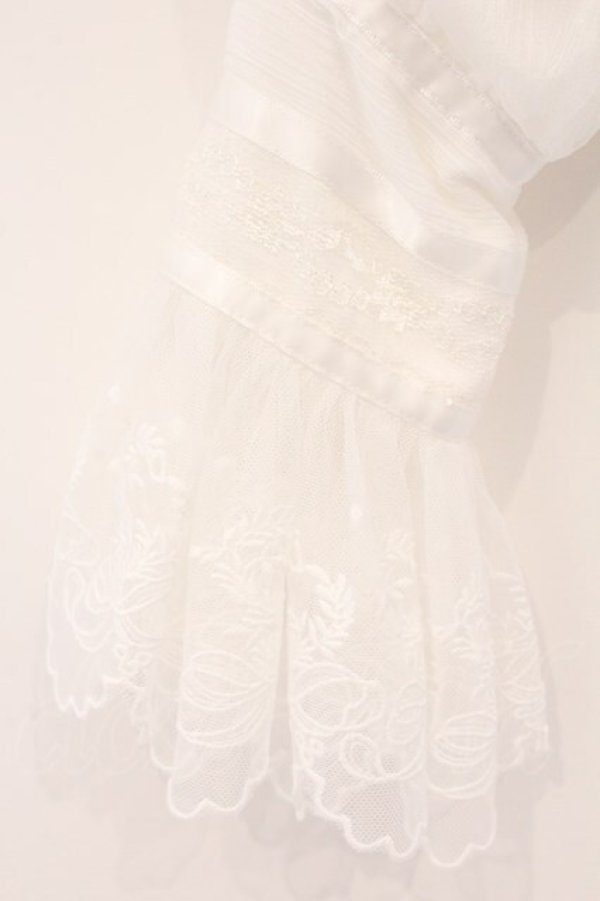 画像3: LOLITA他 / ラメ楊柳ブラウス  シロ O-26-04-09-032-LO-BL-IG-OS (3)