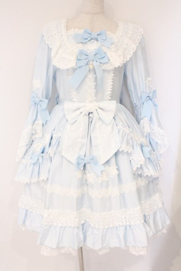 画像1: BABY,THE STARS SHINE BRIGHT / Secret Roseワンピース  サックス O-26-04-09-004-BA-OP-IG-OS (1)
