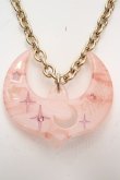 画像1: MILK / 　アクリルネックレス  ピンク O-26-04-09-1038-ML-AC-IG-OS (1)