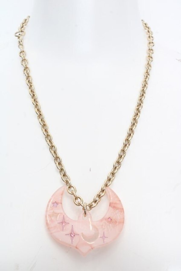 画像2: MILK / 　アクリルネックレス  ピンク O-26-04-09-1038-ML-AC-IG-OS (2)