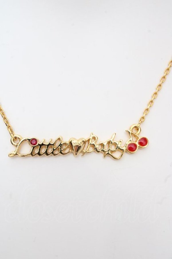 画像1: MILK / Little　BABYネックレス  ゴールド O-26-04-09-1044-ML-AC-IG-OS (1)