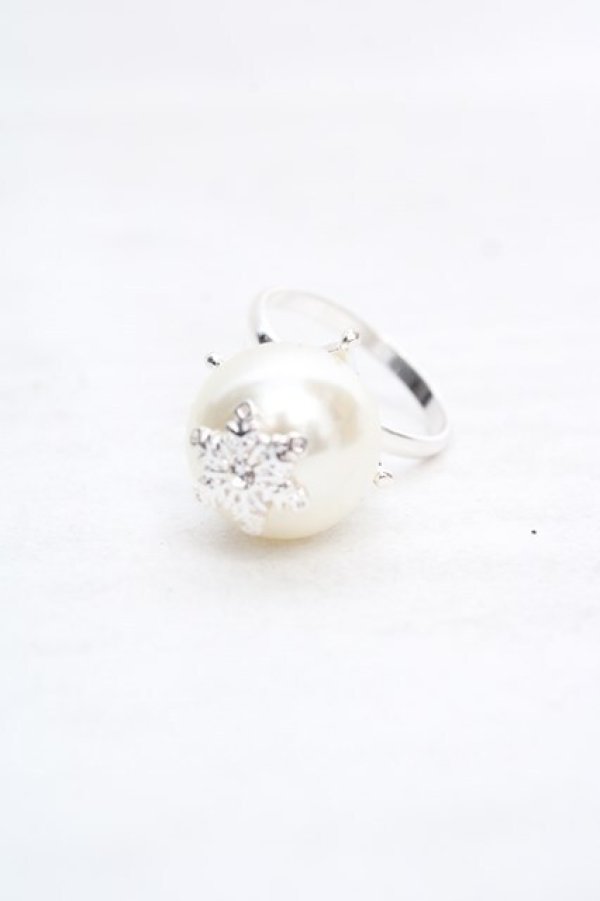 画像1: axes femme / パール×スノーリング  シルバー O-26-04-09-1063-AX-AC-IG-OS (1)