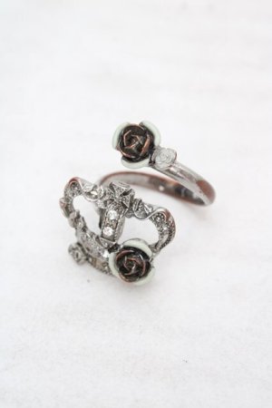 画像: axes femme / クラウンローズリング  シルバー O-26-04-09-1064-AX-AC-IG-OS