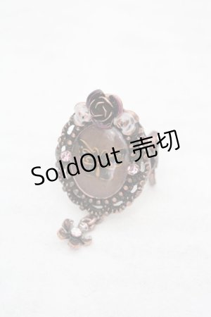 画像: axes femme / ローズカメオリング  ピンクゴールド O-26-04-09-1065-AX-AC-IG-OS