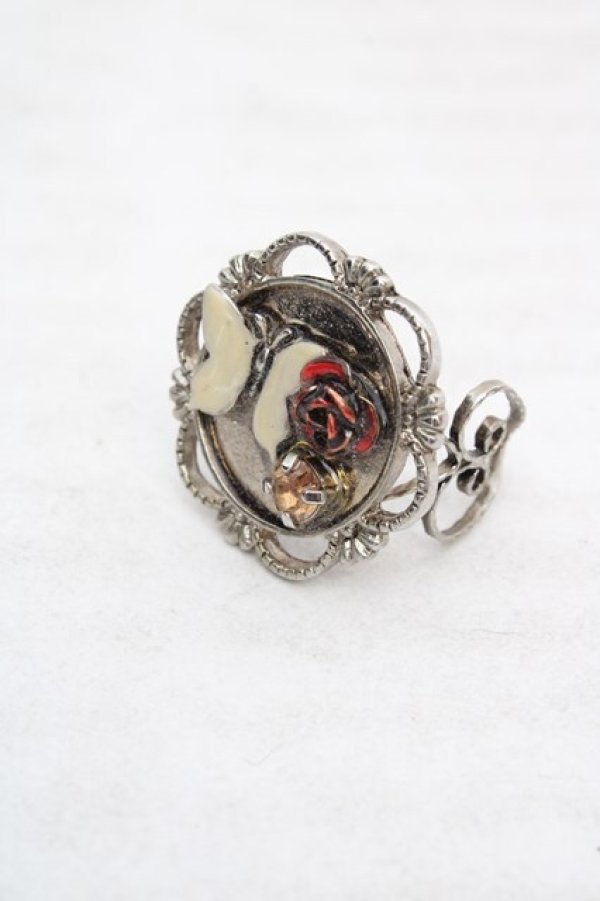 画像1: axes femme / ローズバタフライリング  シルバー O-26-04-09-1066-AX-AC-IG-OS (1)