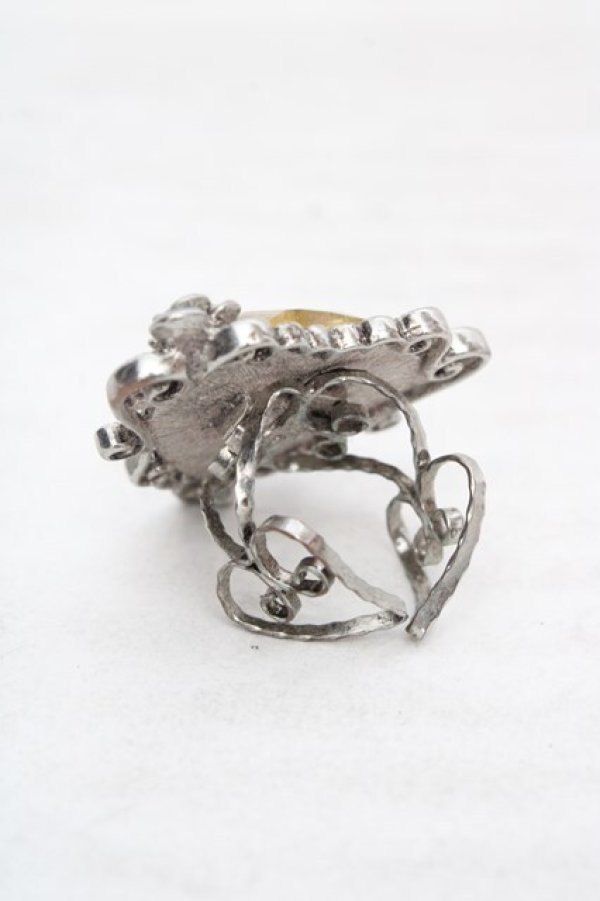 画像2: axes femme / ハートバタフライリング  シルバー O-26-04-09-1067-AX-AC-IG-OS (2)