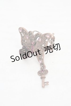 画像: axes femme / バタフライキーリング  ピンクゴールド O-26-04-09-1071-AX-AC-IG-OS