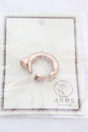 画像: axes femme POETIQUE / ドリーミーキャットリング  ゴールド O-26-04-09-1072-AX-AC-IG-OS