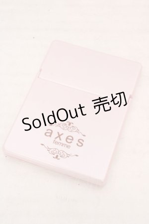 画像: axes femme / ミラー 油取り紙セット  ピンク O-26-04-09-1085-AX-ZA-IG-OS