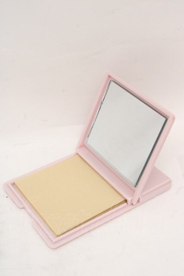 画像2: axes femme / ミラー 油取り紙セット  ピンク O-26-04-09-1085-AX-ZA-IG-OS (2)