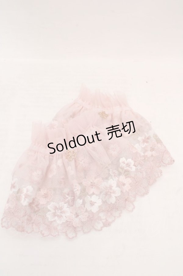 画像1: axes femme / 桜レースアームバンド  ピンク O-26-04-09-1086-AX-ZA-YM-OS (1)