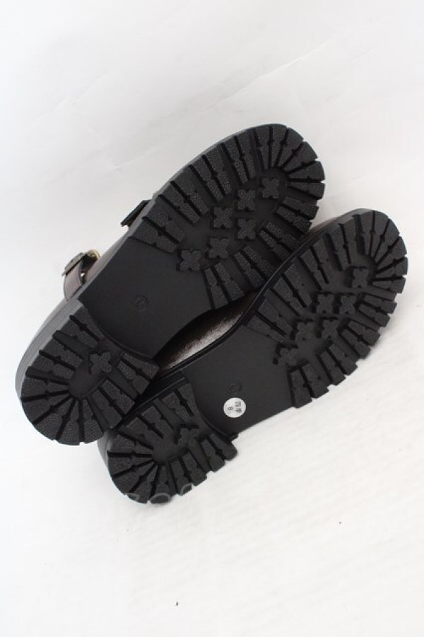 画像4: m petit by misako / AMハイショクローファー M ブラウン O-26-04-09-1101-LO-SH-OW-OS (4)