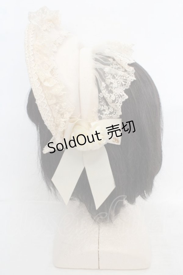 画像2: Innocent World / アニバーサリーボンネット  生成 O-26-04-09-1103-IW-AC-YM-OS (2)