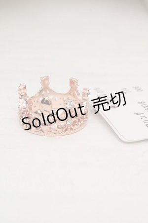 画像: axes femme / 王冠リング  ピンクゴールド O-26-04-09-1107-AX-AC-OW-OS