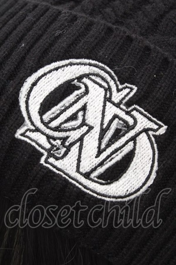 画像2: Candy Stripper / CND DEVIL EAR ビーニー  クロ O-26-04-09-1117-PU-AC-IG-OS (2)