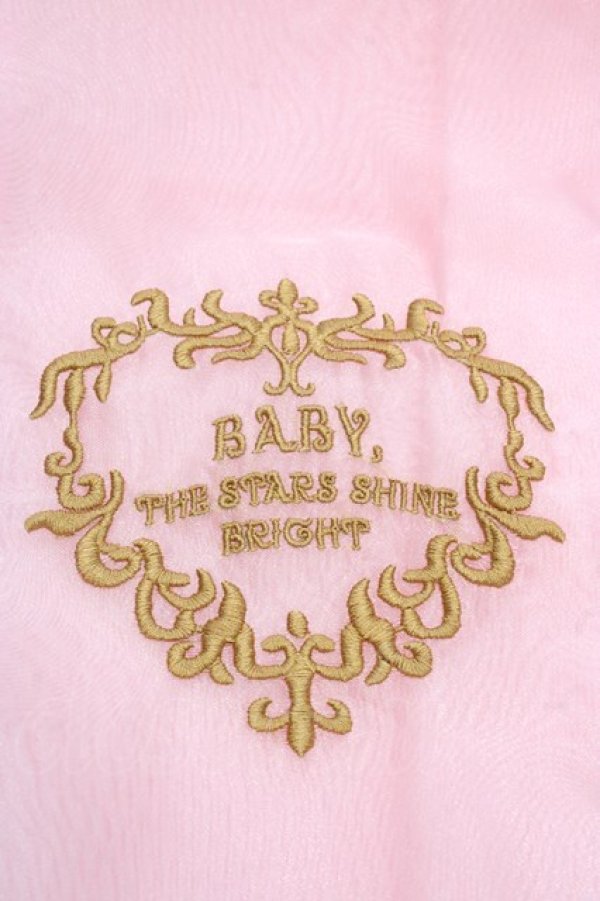 画像2: BABY,THE STARS SHINE BRIGHT / ドレスカバー  ピンク O-26-04-09-1118-BA-ZA-IG-OS (2)