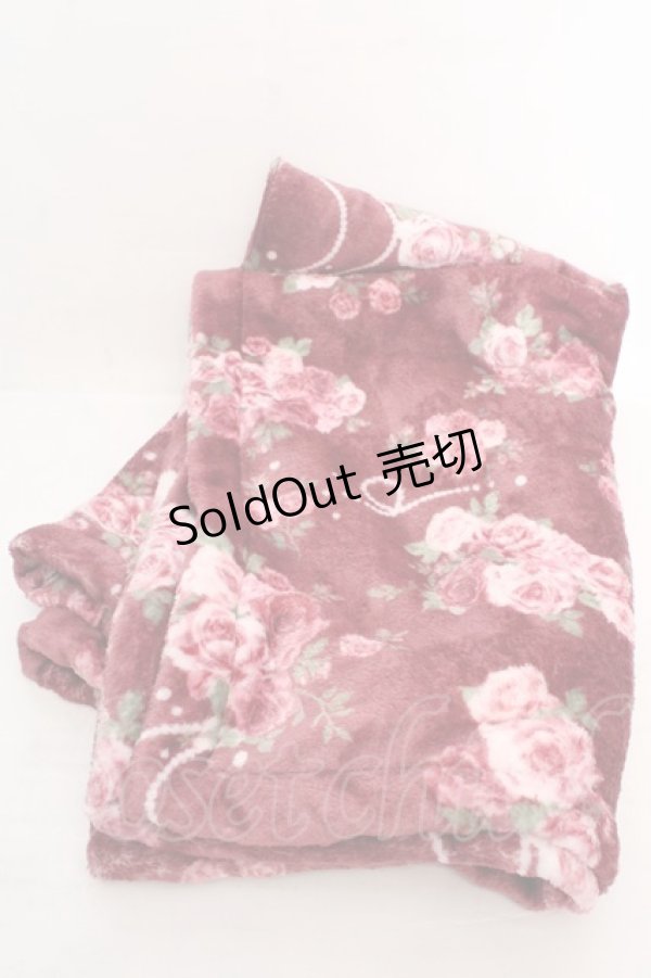 画像1: axes femme / ブランケット  ピンク O-26-04-09-1120-AX-ZA-IG-OS (1)