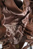 画像3: axes femme / アラベスク柄オーガンジー重ねバッグ 450×130×250mm ブラウン O-26-04-09-1122-AX-BG-IG-OS (3)