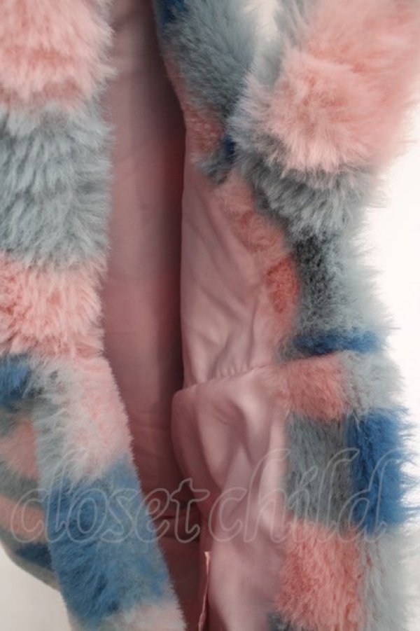 画像3: Candy Stripper / MY SUNNY CANDY FURバッグ  ブルー O-26-04-09-1130-PU-BG-IG-OS (3)