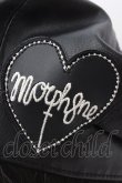 画像2: MORPH8NE / レザーベレー  ブラック O-26-04-09-1015-PU-AC-OW-OS (2)