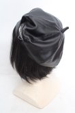 画像3: MORPH8NE / レザーベレー  ブラック O-26-04-09-1015-PU-AC-OW-OS (3)