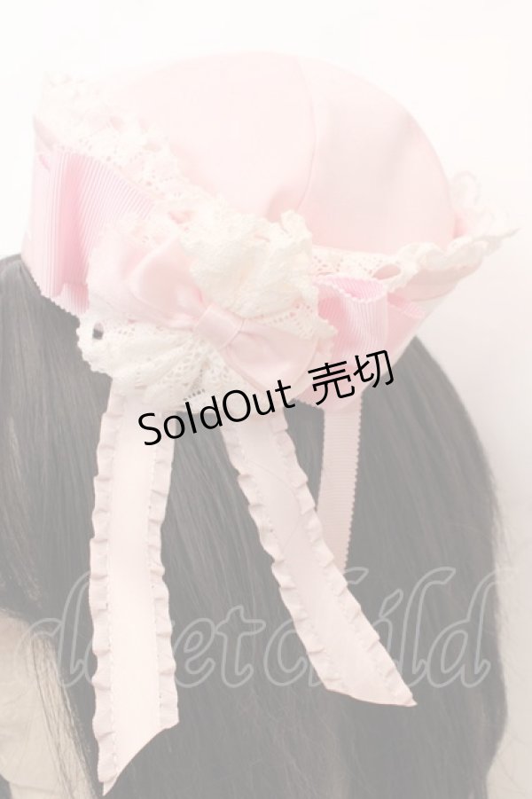 画像2: ALICE and the PIRATES / セーラーミニハットII  ピンク O-26-04-09-1016-PA-AC-OW-OS (2)