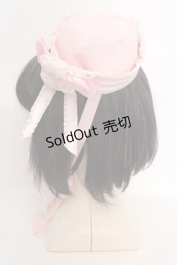 画像3: ALICE and the PIRATES / セーラーミニハットII  ピンク O-26-04-09-1016-PA-AC-OW-OS (3)