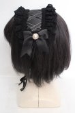 画像2: LOLITA他 / ヘッドドレス  クロ O-26-04-09-1002-LO-AC-IG-OS (2)