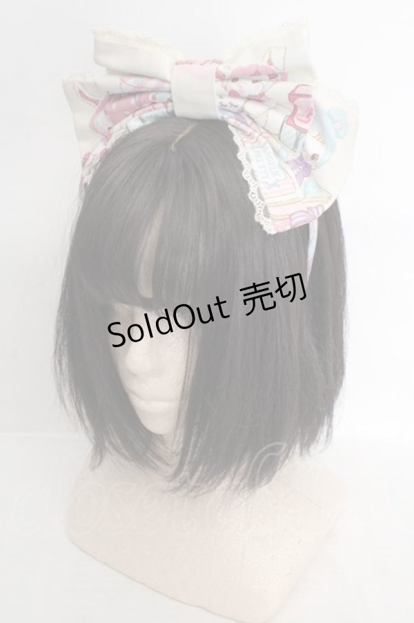 画像1: Angelic Pretty / Fancy Boxカチューシャ  アイボリー O-26-04-09-1020-AP-ZA-OW-OS (1)