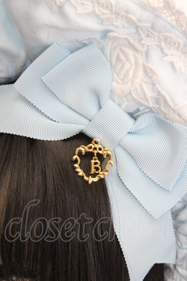 画像2: BABY,THE STARS SHINE BRIGHT / Secret Roseボンネット  サックス O-26-04-09-1022-BA-AC-IG-OS (2)