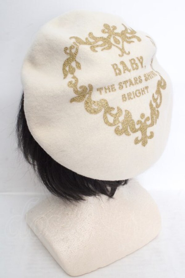 画像2: BABY,THE STARS SHINE BRIGHT / プリンセスドロップベレー  オフシロ O-26-04-09-1023-BA-AC-IG-OS (2)