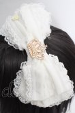 画像2: LIZ LISA / ドーリーレースリボンカチューシャ  シロ O-26-04-09-1024-LO-AC-YM-OS (2)