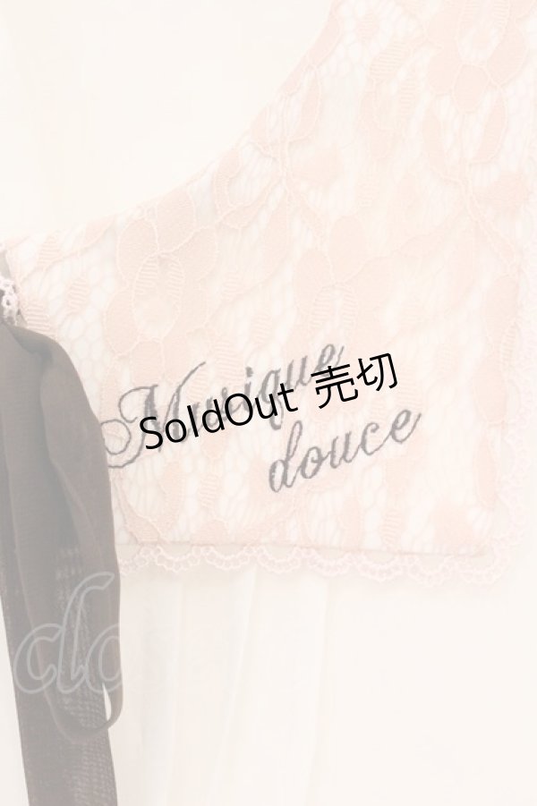 画像2: axes femme POETIQUE / レース襟Aラインプルブラウス M シロ×ピンク O-26-04-09-056-AX-BL-OW-OS (2)