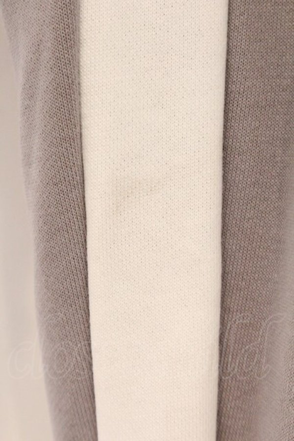 画像3: NieR Clothing / ボンテージベルト付きスウェットワイドパンツ F グレー O-26-04-09-065-PU-PA-YM-OS (3)