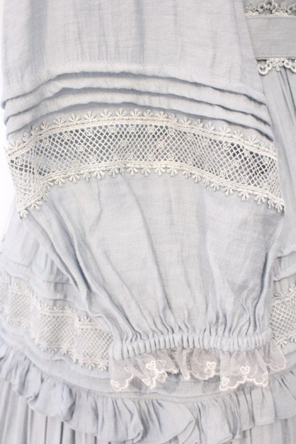 画像3: Jewelry in Sunrise（海外ロリータブランド） / Jenny and Mentha Teaワンピース M ブルー0 O-26-04-09-008-EL-OP-IG-OS (3)