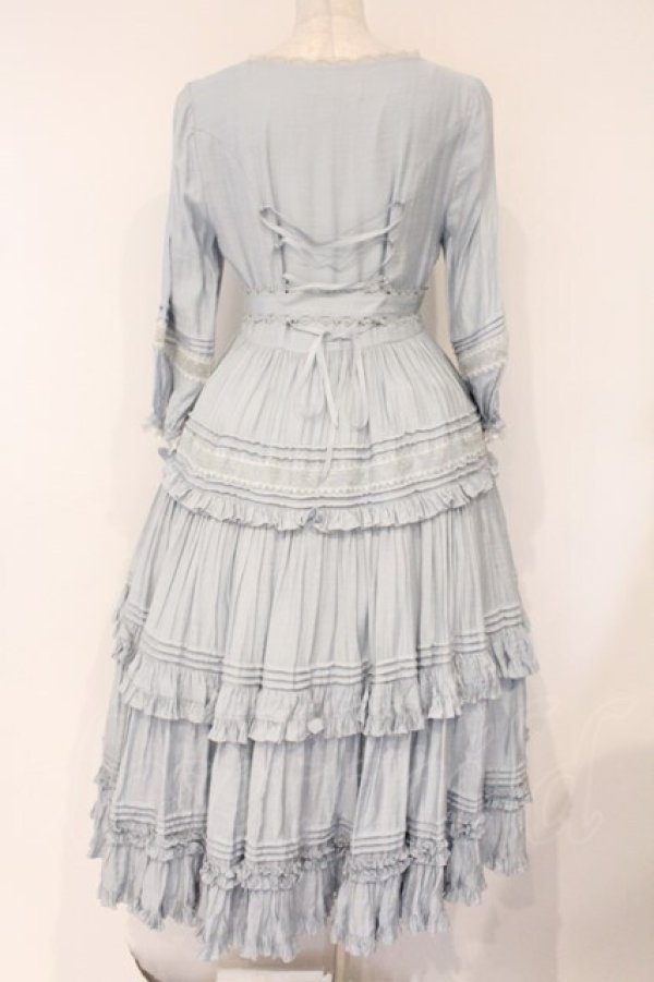 画像4: Jewelry in Sunrise（海外ロリータブランド） / Jenny and Mentha Teaワンピース M ブルー0 O-26-04-09-008-EL-OP-IG-OS (4)