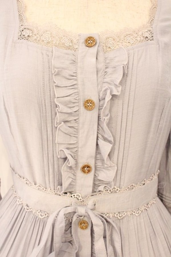 画像2: Jewelry in Sunrise（海外ロリータブランド） / Jenny and Mentha Teaワンピース M ラベンダー O-26-04-09-009-EL-OP-IG-OS (2)