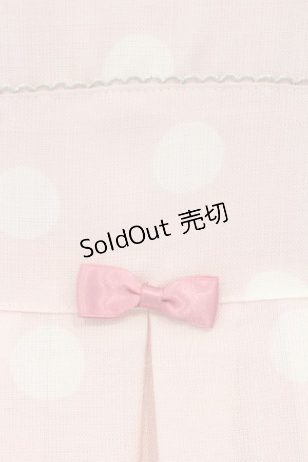 画像2: Emily Temple cute / 水玉＆マルチリボンワンピース  ピンク O-26-04-09-010-ET-OP-IG-OS (2)