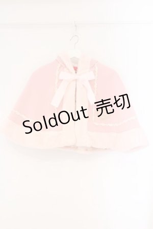 画像: BABY,THE STARS SHINE BRIGHT / 赤ずきんちゃんのロージィケープ  ピンク O-26-04-09-012-BA-CO-IG-OS