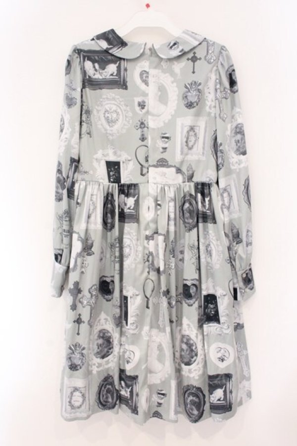 画像4: MILK / WALL DECOドレス  グレー O-26-04-09-015-ML-OP-IG-OS (4)