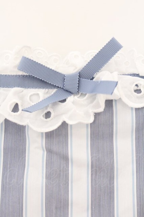 画像2: MILK / Dreamストライプドレス  サックス O-26-04-09-019-ML-OP-IG-OS (2)