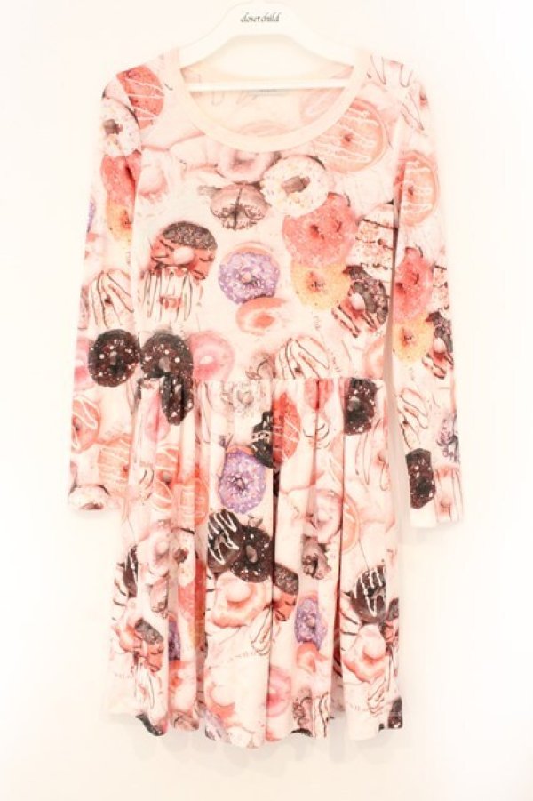 画像1: MILK / DONUTカットワンピース  ピンク O-26-04-09-023-ML-OP-IG-OS (1)