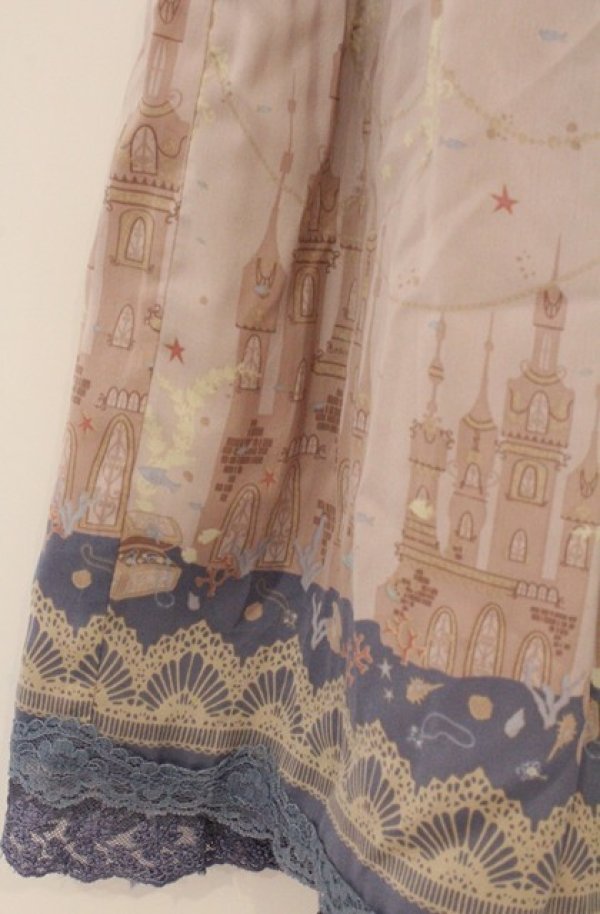 画像2: axes femme / メルヘン柄スカート  ピンク系 O-26-04-10-044-AX-SK-IG-OS (2)