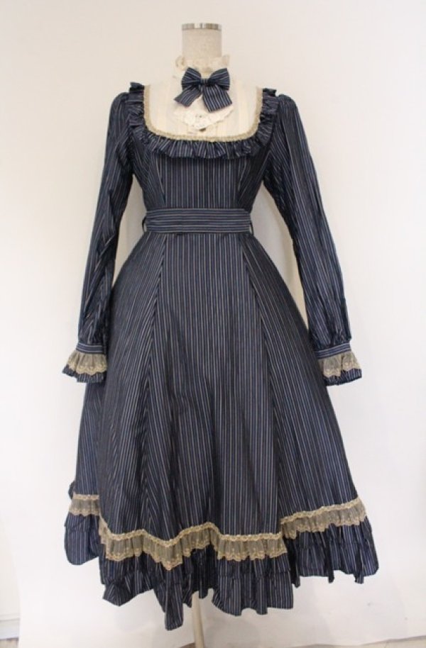 画像1: Victorian maiden / 英国レジメンクラシカルドールドレス  ロング丈 O-26-04-10-051-CL-OP-IG-OS (1)