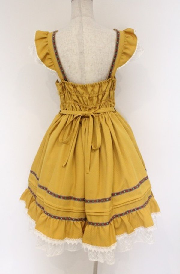 画像5: ALICE and the PIRATES / Florentinaジャンパースカート  マスタード O-26-04-10-055-PA-OP-OW-OS (5)