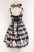 画像4: Angelic Pretty / Sunny Smile Laundryジャンパースカート  クロ O-26-04-10-059-AP-OP-OW-OS (4)