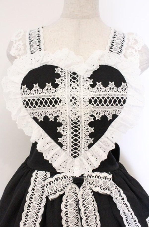 画像2: Royal Princess Alice / Nostalgia・kuuaコラボ　ジャンパースカート  クロ×シロ O-26-04-10-061-LO-OP-OW-OS (2)