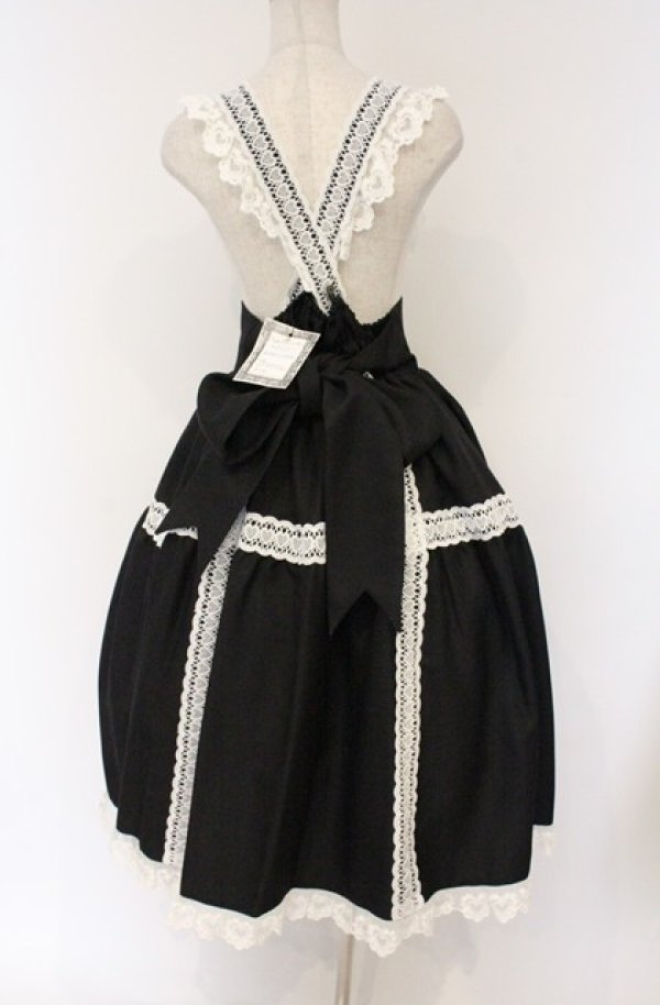 画像5: Royal Princess Alice / Nostalgia・kuuaコラボ　ジャンパースカート  クロ×シロ O-26-04-10-061-LO-OP-OW-OS (5)