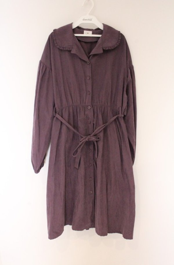 画像1: merry jenny / 2WAYトレンチワンピース  パープル O-26-04-10-038-LO-OP-IG-OS (1)