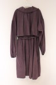 画像2: merry jenny / 2WAYトレンチワンピース  パープル O-26-04-10-038-LO-OP-IG-OS (2)